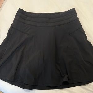 Athleta black tennis skort